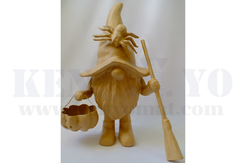 EcoGrove™ Paper Mâché Standing Gnome